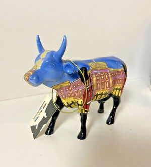 Cow Parade 2002 Bingham Palace Cow # 7318 Retired Pre Owned